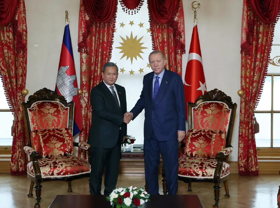 Erdoğan, Kamboçya Başbakanı Manet'i Dolmabahçe'de ağırladı: '3 binden fazla kişiye yardım ulaştırdık