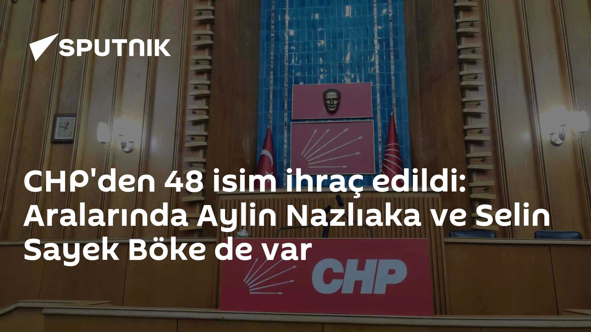 CHP Yüksek Disiplin Kurulu 48 Üyeyi İhraç Etti: Nazlıaka, Cihaner ve Sayek Böke de Listede