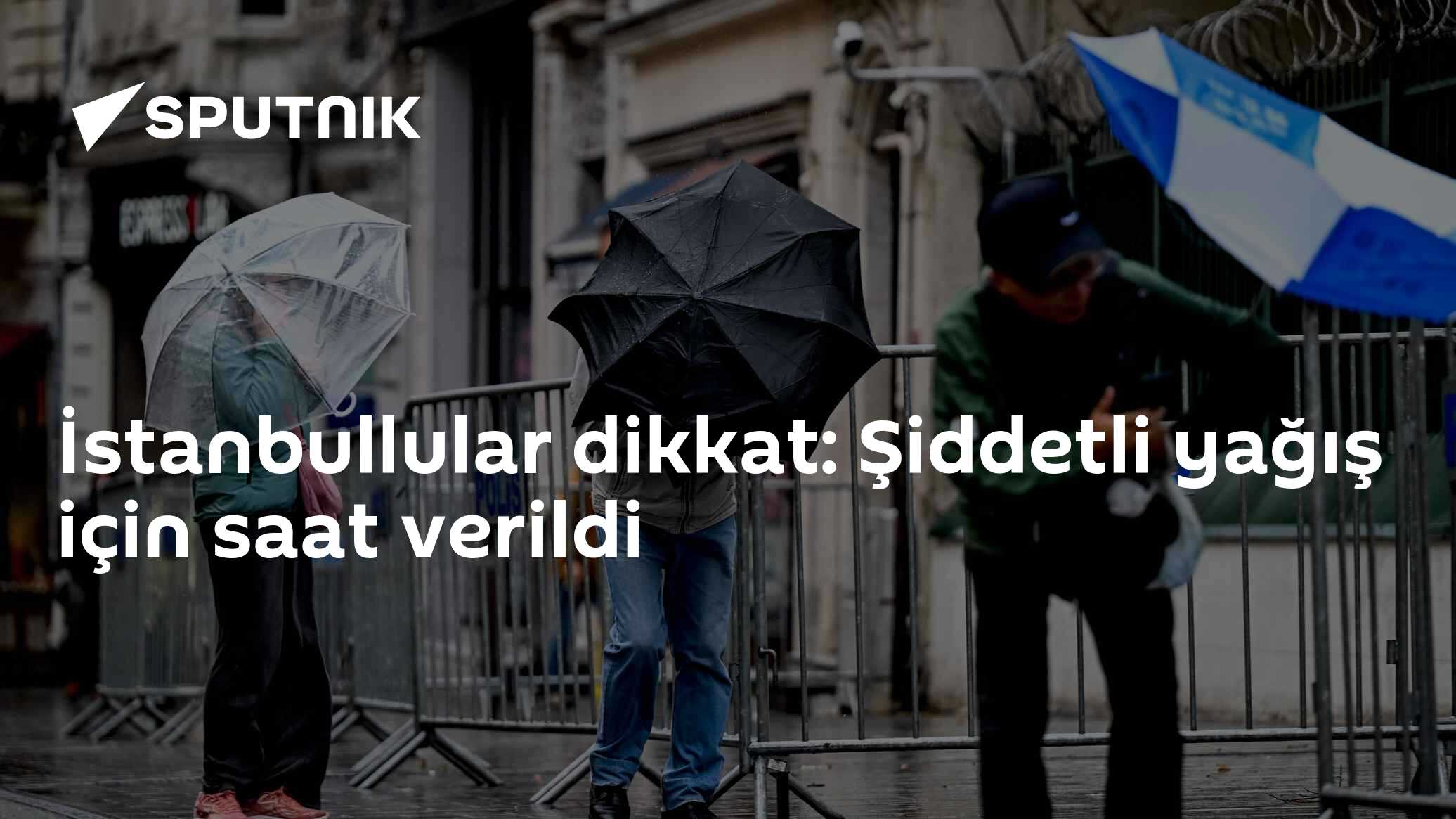 İstanbul'da saat 18.00'den itibaren şiddetli yağış: AKOM 7 ilçeyi uyardı, heyelan riski de gündemde