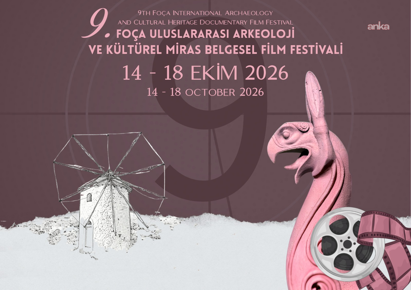 9. Foça Uluslararası Arkeoloji ve Kültürel Miras Belgesel Film Festivali Son Gününde Kapanıyor