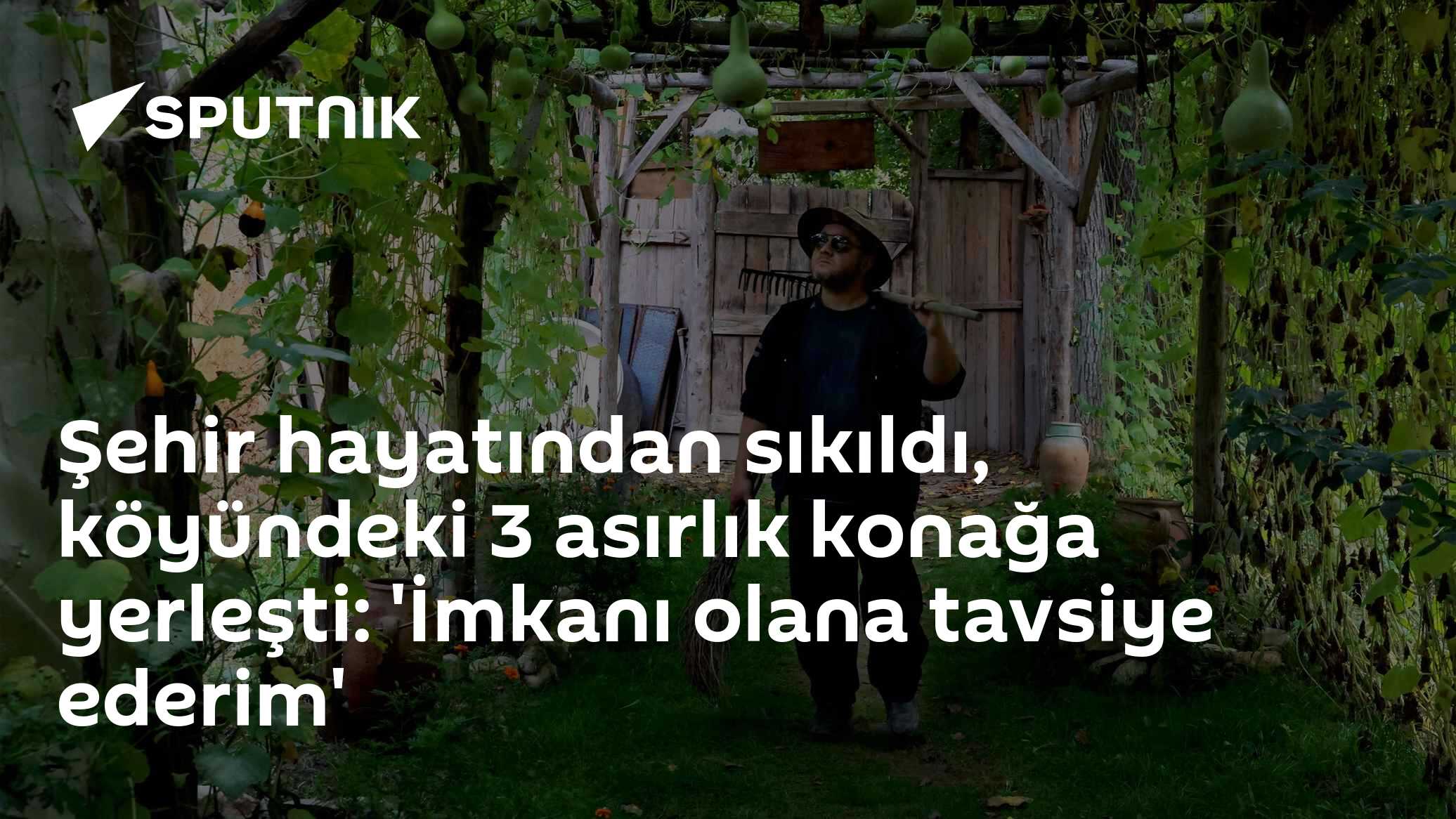 Adana'da 30 yıl şalgam toptancılığı yapan iş insanı, köyündeki 3 asırlık konağa yerleşerek ekolojik hayata geçti