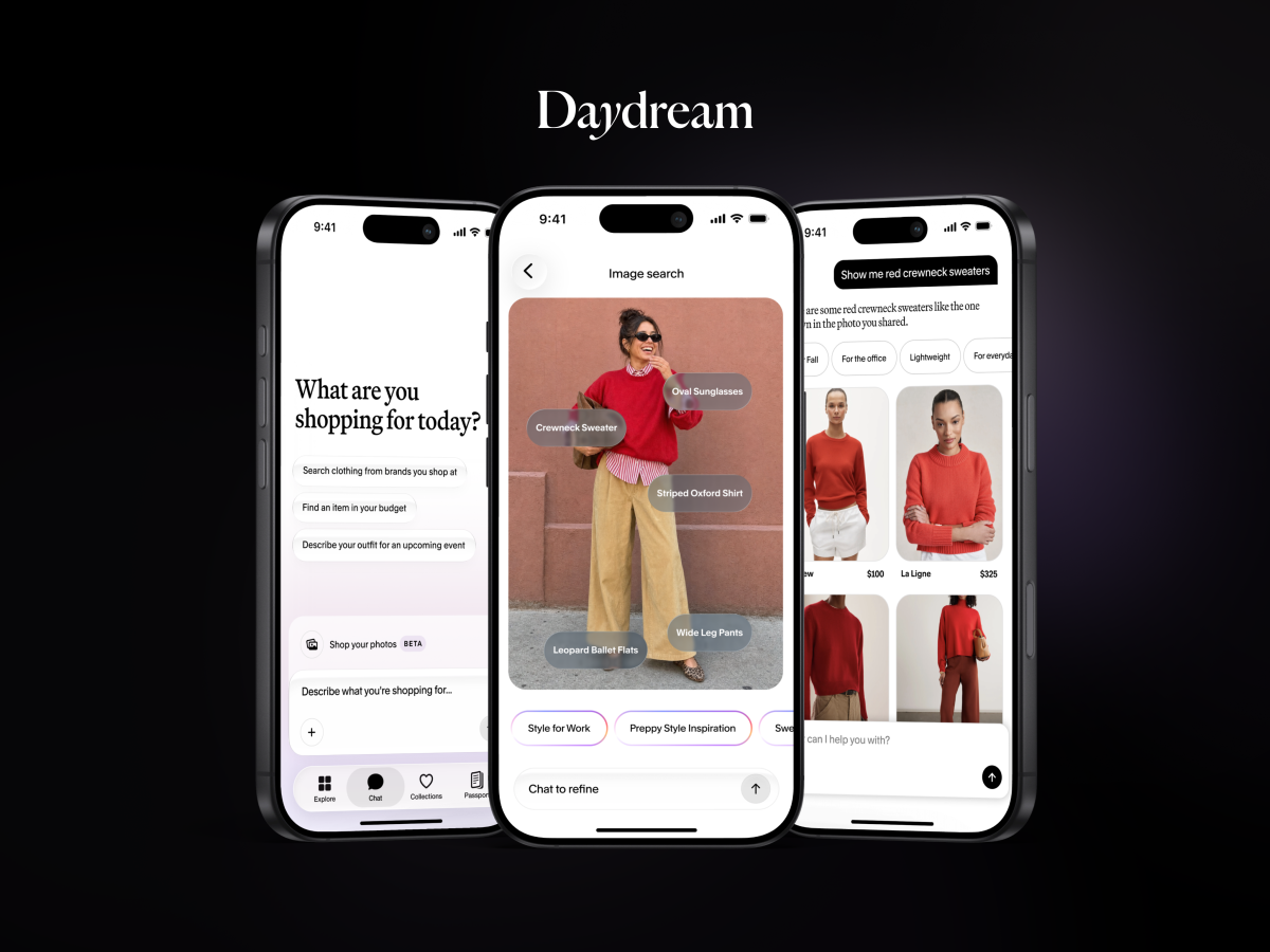 Daydream, Apple Intelligence ile Fotoğraftaki Kıyafetleri Alışverişe Dönüştürüyor