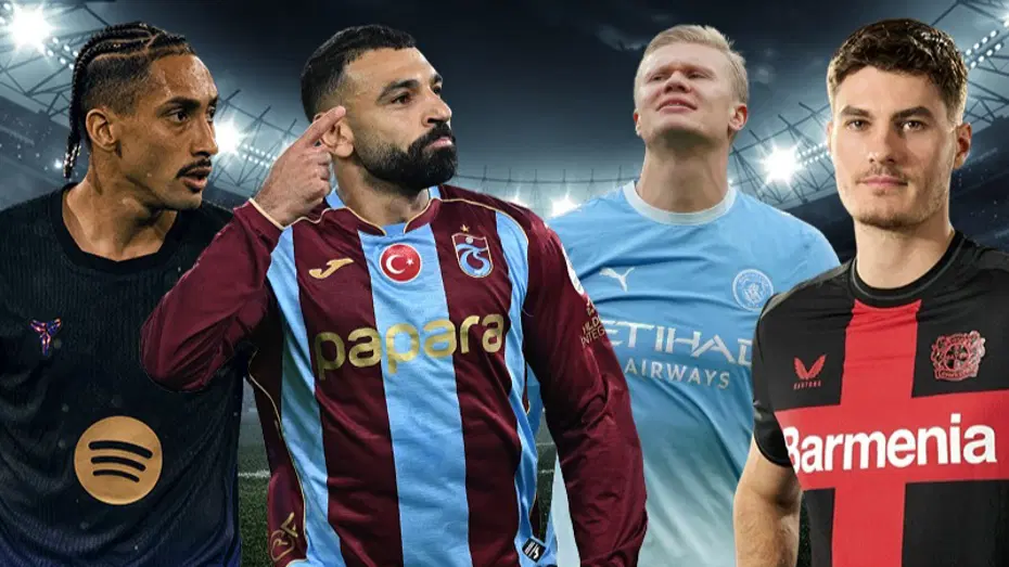 Avrupa liglerinde gol krallığı tablosu: Salah 8 golle Süper Lig'de zirvede