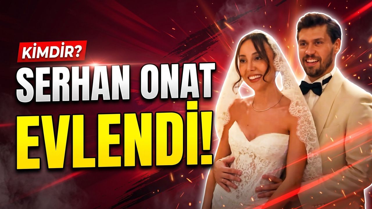 Serhan Onat, 9 Yıllık Sevgilisi Stilist Merve Küsmenoğlu ile Evlendi