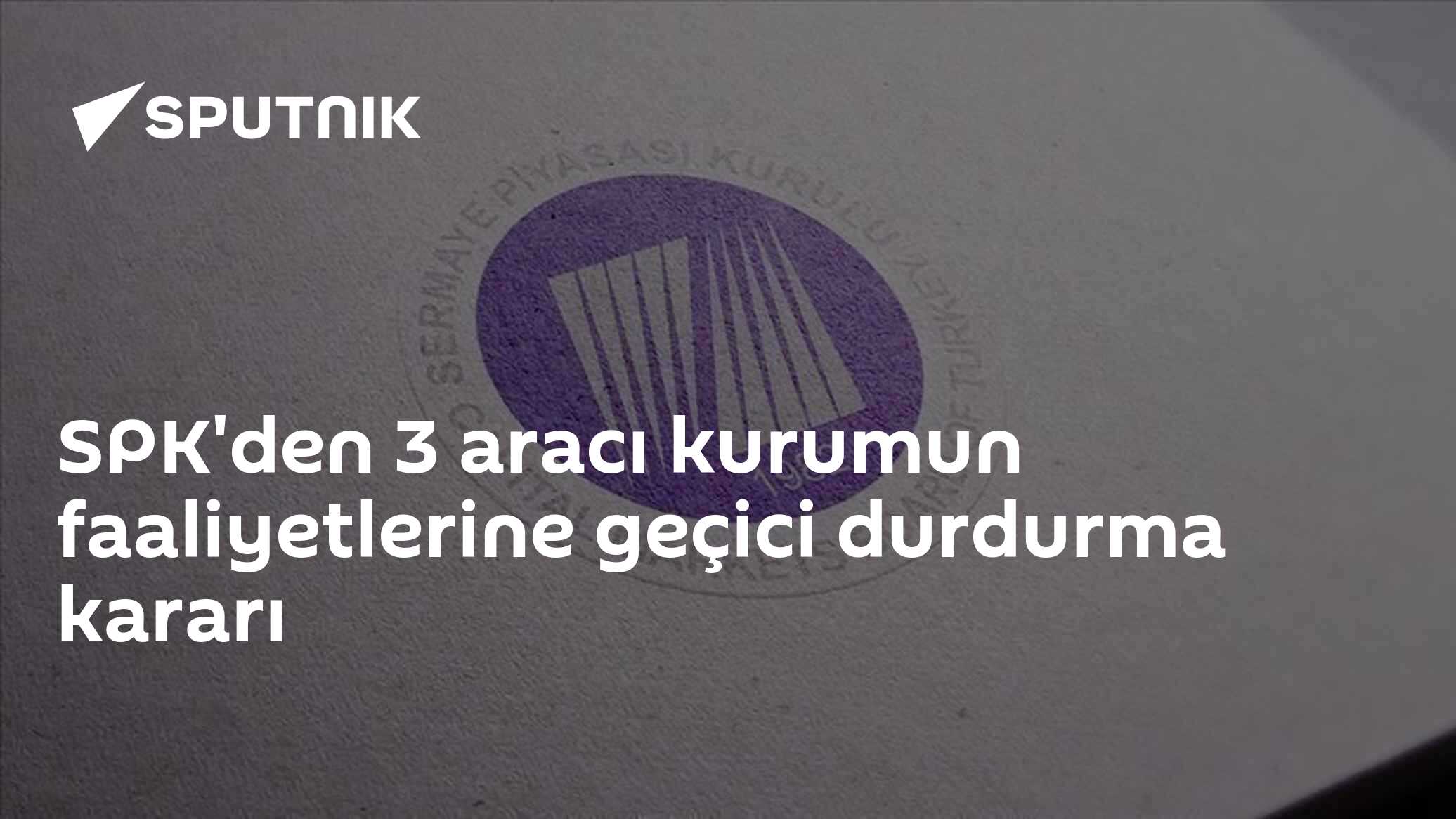 SPK, üç aracı kurumun faaliyetlerini durdurdu; HSBC Yatırım'a 354 bin liralık ceza
