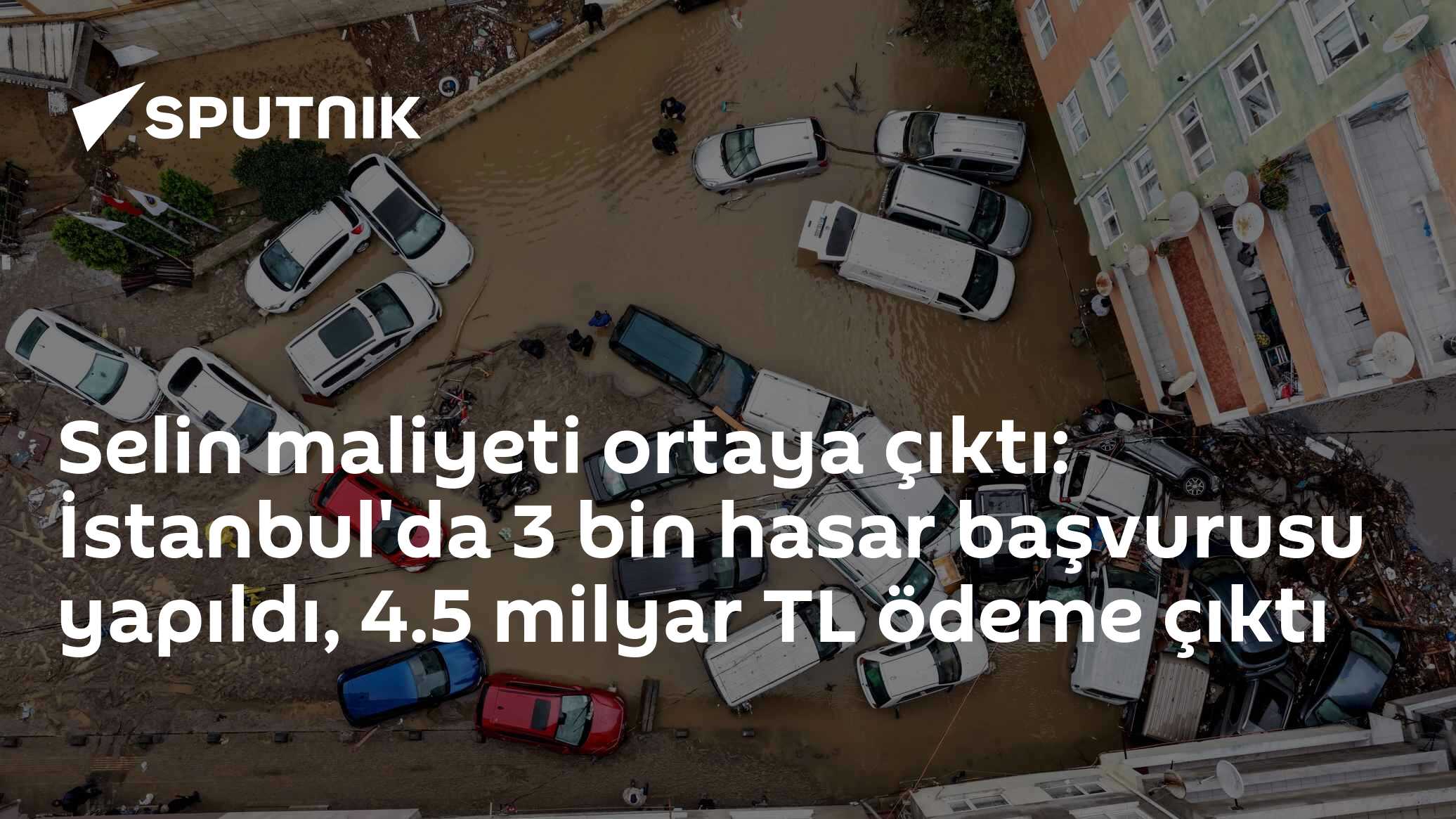 İstanbul'daki Sel Felaketinin Sigorta Faturası: 3 Bin Hasar Dosyası, 4,5 Milyar TL