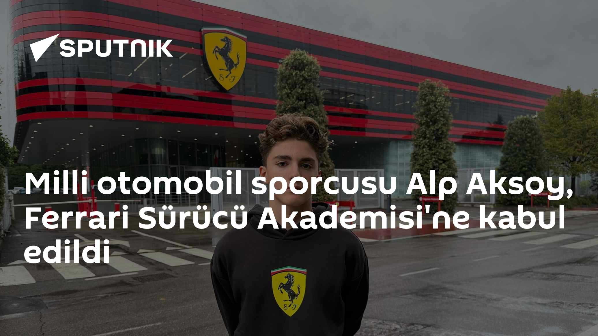 Alp Aksoy, Ferrari Sürücü Akademisi'ne kabul edilen ilk Türk sporcu oldu