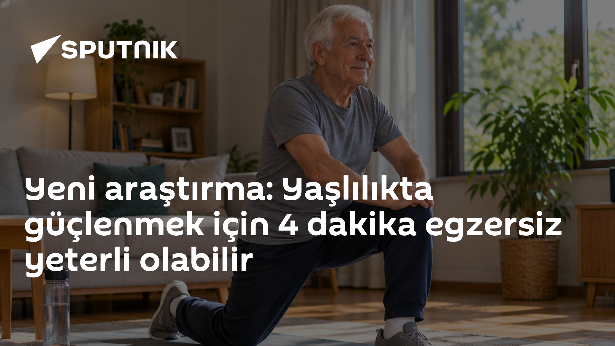 Günde 4 dakika egzersiz yaşlılarda güç ve dengeyi artırıyor