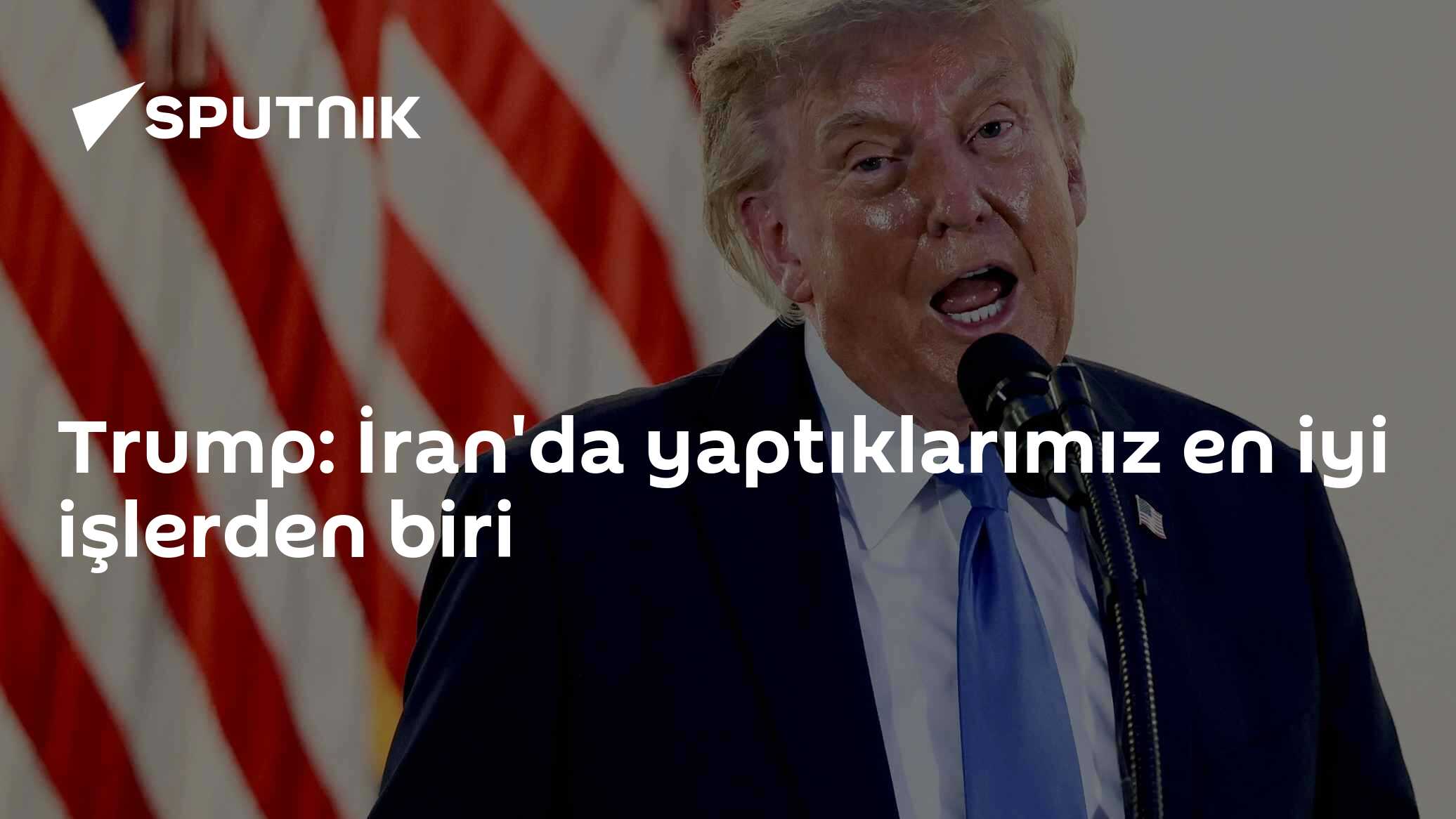 Trump, İran'la Savaş Kararını Savundu: 'Yaptığımız En İyi İşlerden Biri