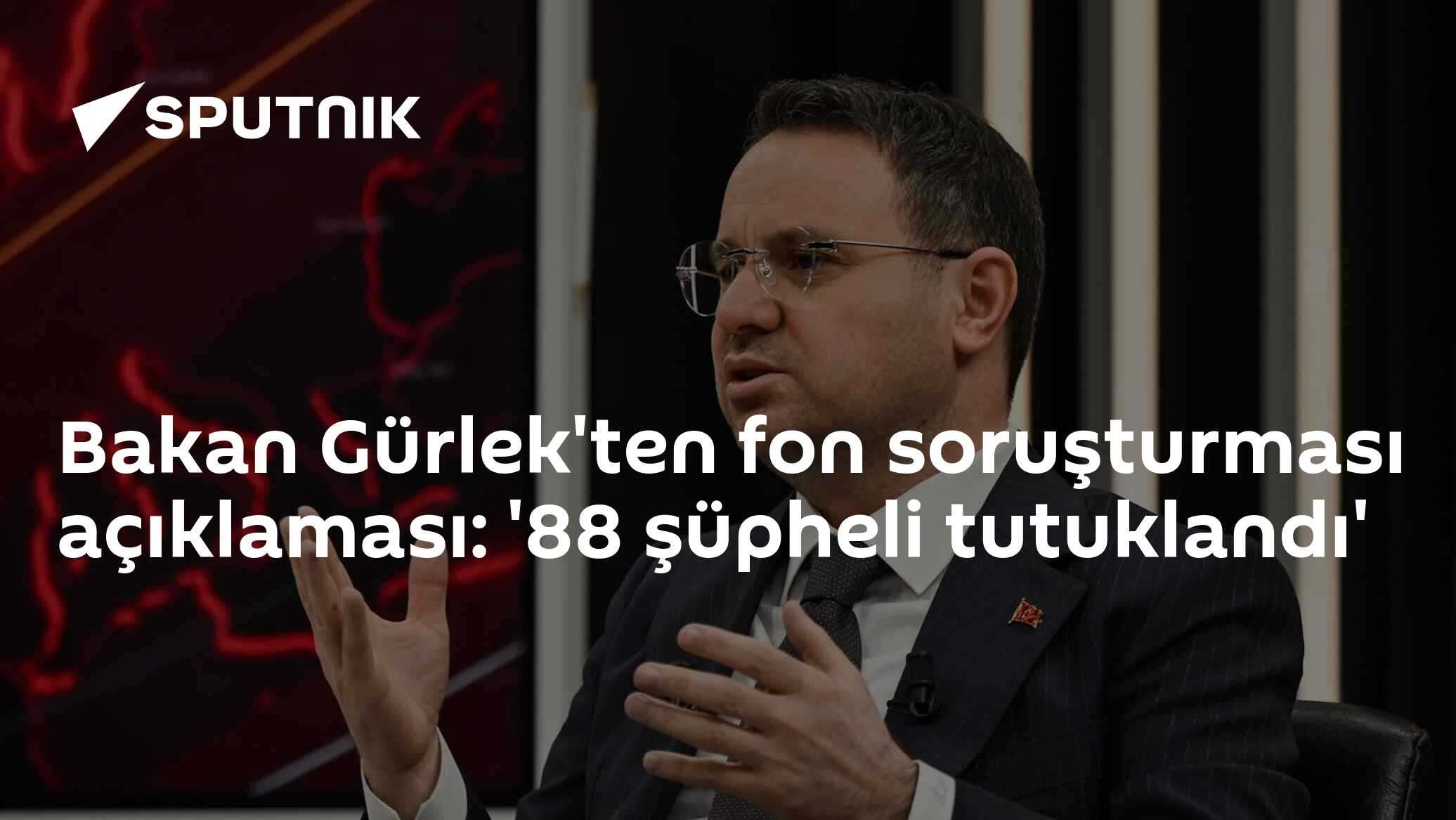 Adalet Bakanı Gürlek: Sermaye piyasası soruşturmasında 88 tutuklama, 404 kişiye adli işlem