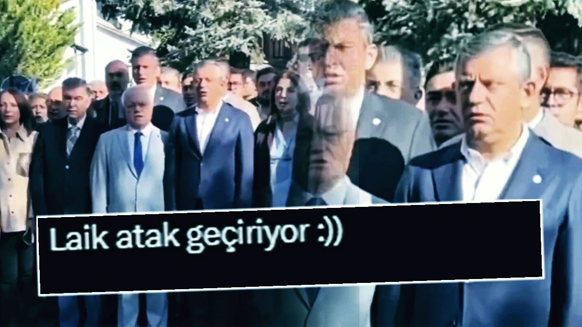 Kışlalı'yı Anma Töreninde İstiklal Marşı Sırasında Tiz Çığlık: Özgür Özel Şaşkınlığını Gizleyemedi
