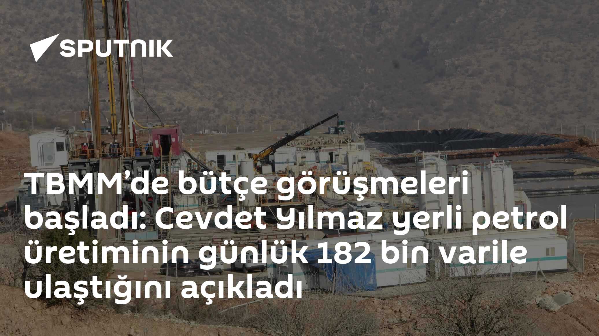 Yerli petrol üretimi günlük 182 bin varile ulaştı: Cevdet Yılmaz TBMM'de açıkladı