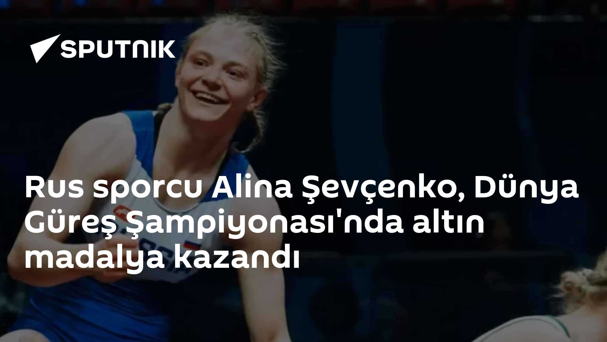 Alina Şevçenko, Las Vegas'ta Gençler Dünya Güreş Şampiyonası'nda altın madalya kazandı