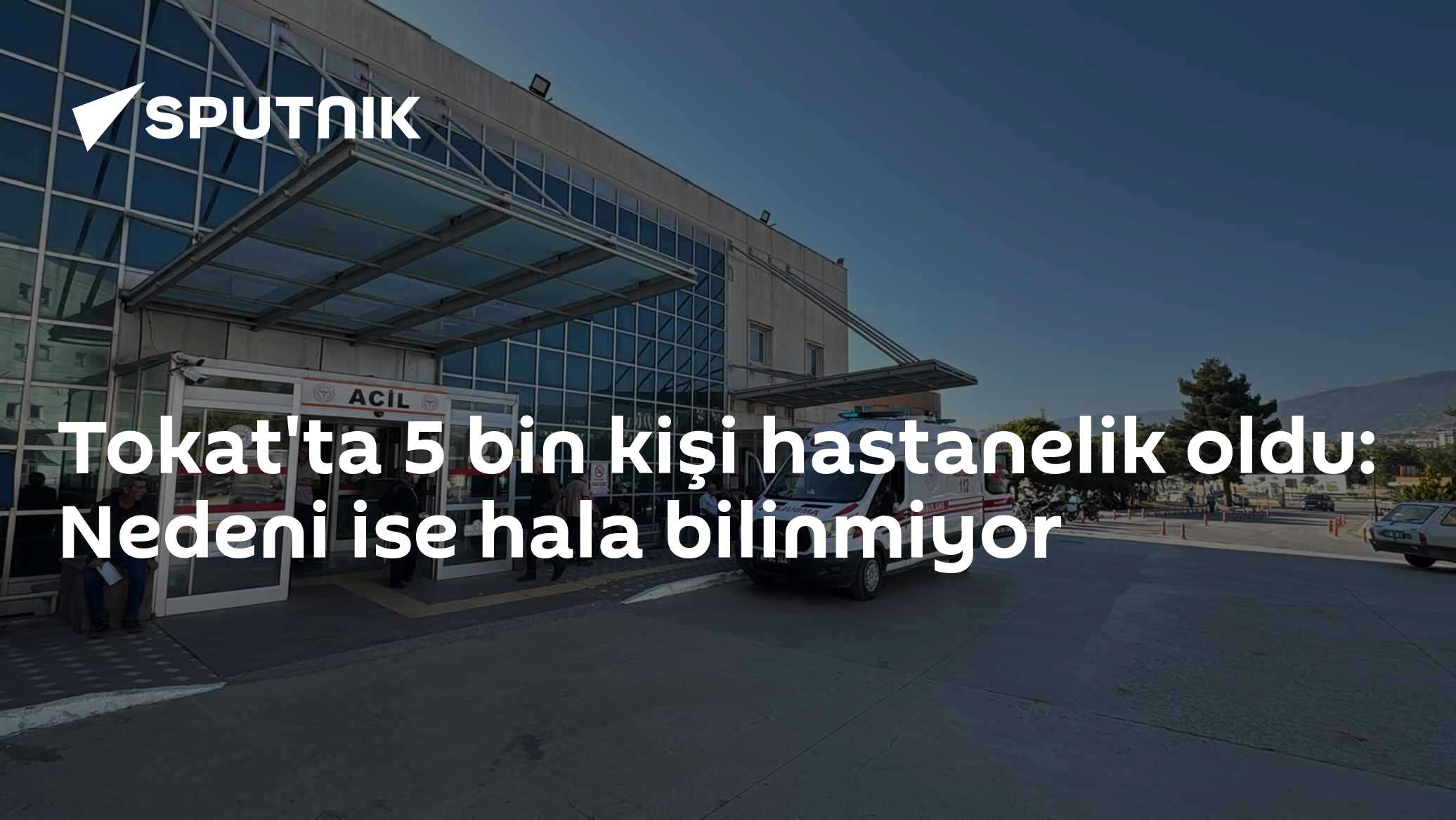 Tokat'ta 5 Bin Kişi Hastaneye Başvurdu: Vali Köklü 'Kaynağı Henüz Bilmiyoruz' Dedi