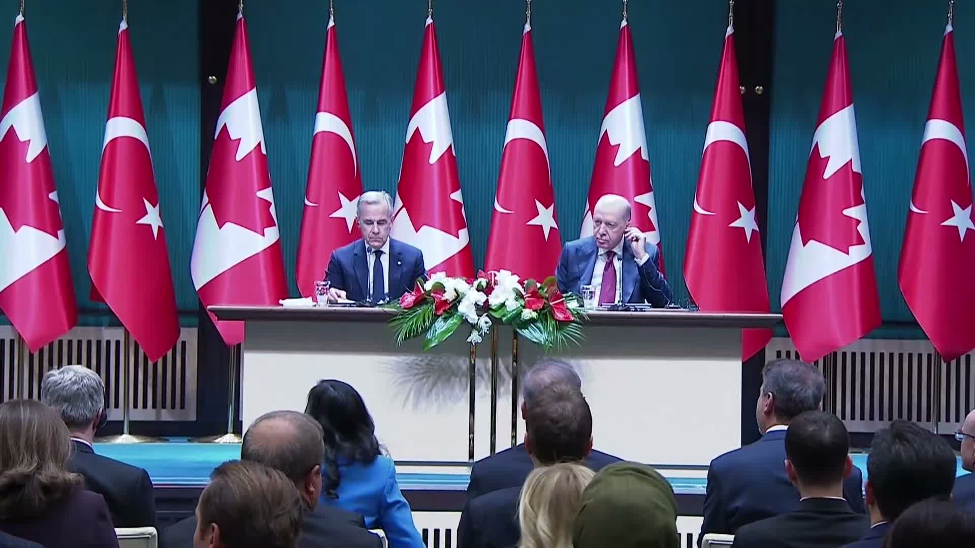 Erdoğan ve Carney Ankara'da: Türkiye ile Kanada arasında stratejik ortaklık dönemi başladı