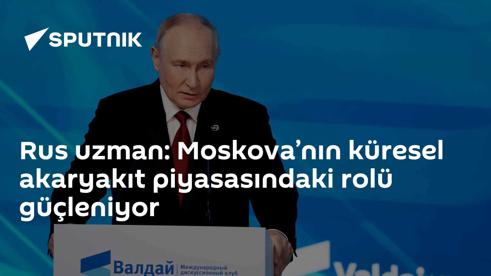 MGIMO Dekanı Guliyev: Rus dizeli küresel fiyatları düşürdü, Moskova piyasanın dengeleyicisi