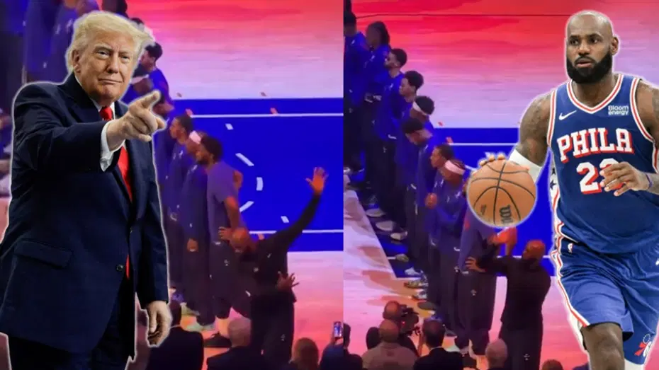 Trump, milli marş sırasında golf taklidi yapan LeBron James'ten özür istedi