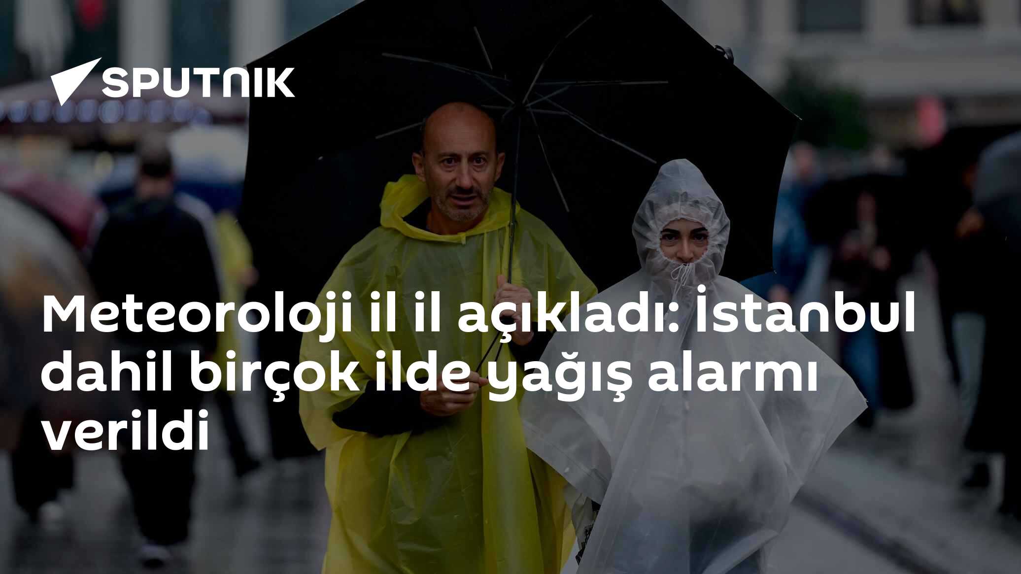 Meteoroloji'den 4 İl İçin Kuvvetli Sağanak Uyarısı: İstanbul'da da Yağış Bekleniyor