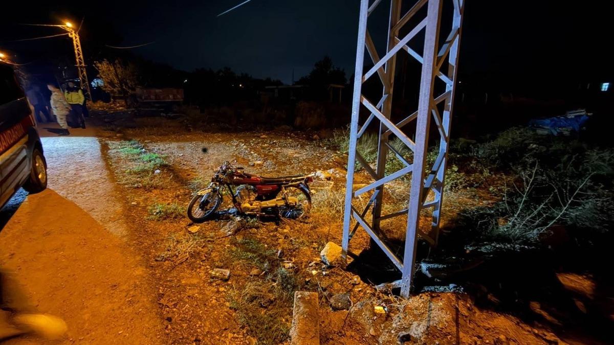 Elektrik Direğine Çarpan Motosiklet Sürücüsü Hayatını Kaybetti