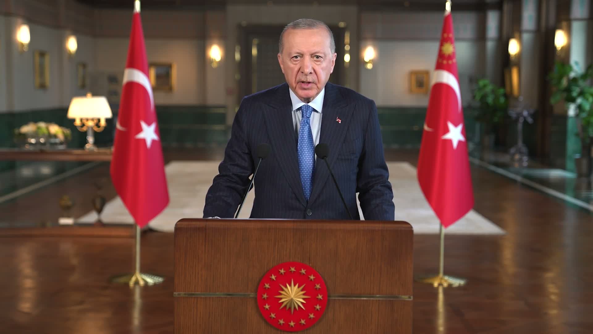 Erdoğan: Güvensizlik üzerine kurulu uluslararası siyaseti kabul etmiyoruz