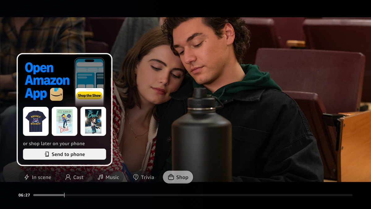 Amazon, Prime Video İzlerken Alışveriş Yapmayı Kolaylaştırıyor