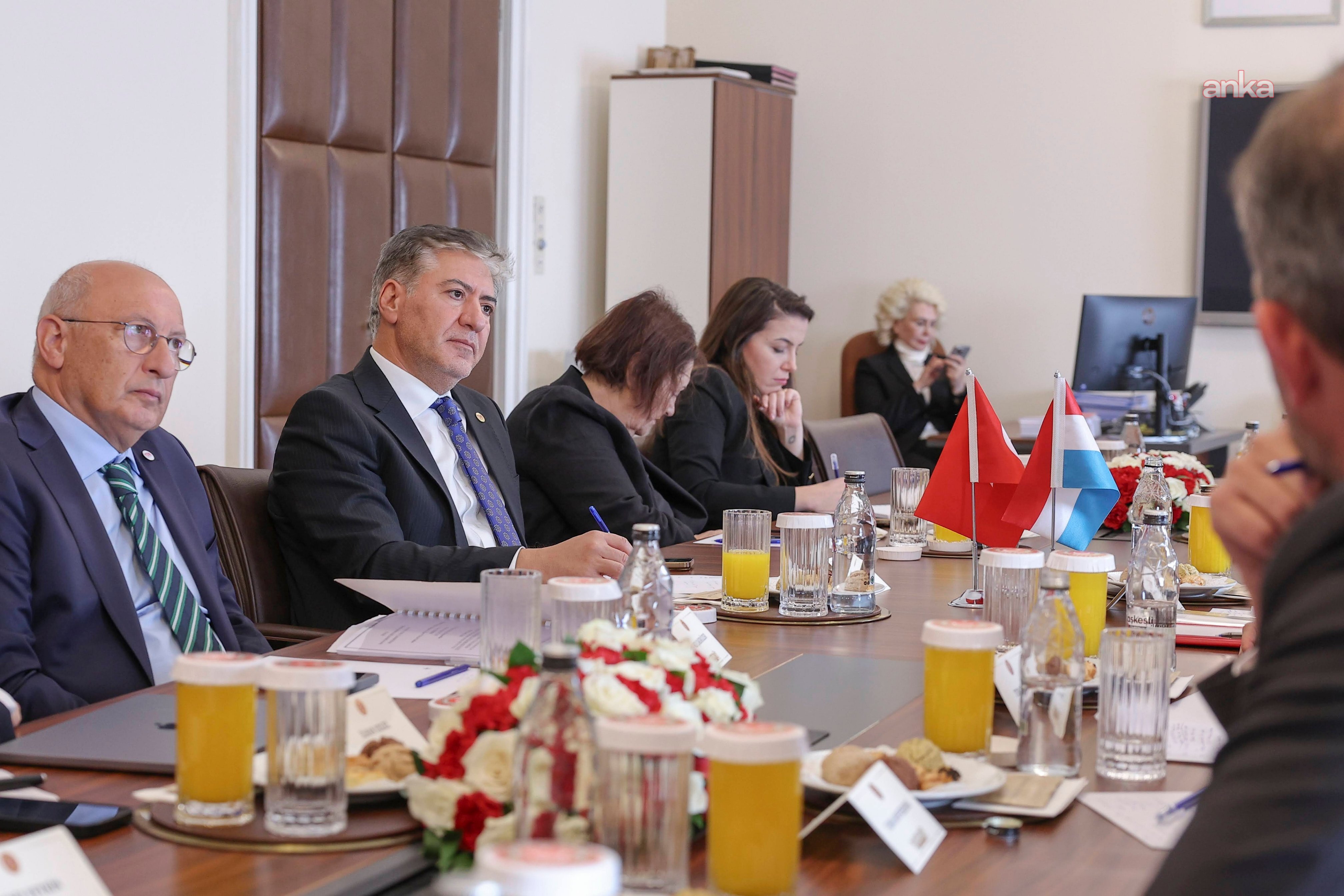 YENİ Parti heyeti TBMM'de Lüksemburg Temsilciler Meclisi Başkanı Wiseler ile görüştü
