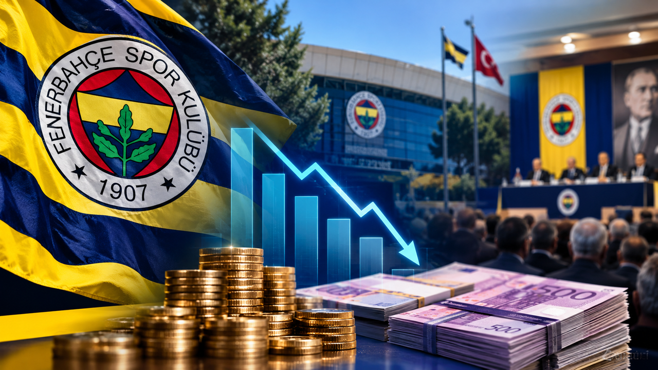 Fenerbahçe'nin net borcu 164 milyon euroya indi: Üç ayda 12 milyon euro fazla verildi