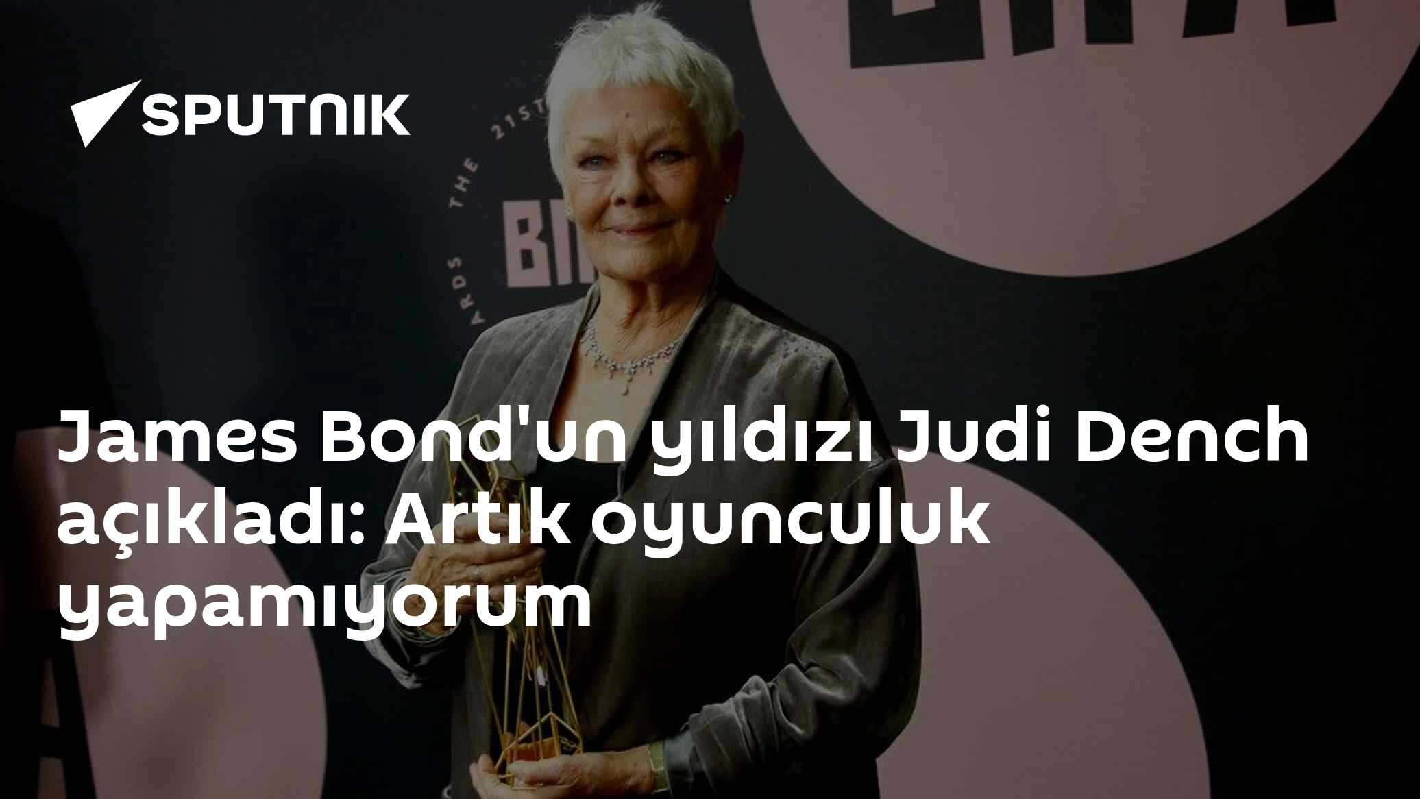 Judi Dench: Makula Dejenerasyonu Nedeniyle Artık Oyunculuk Yapamıyorum