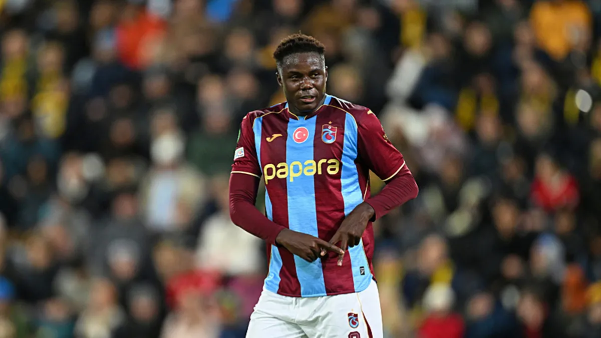 Franculino Dju, 8 resmi maçta 7 golle Trabzonspor'un vazgeçilmezi oldu