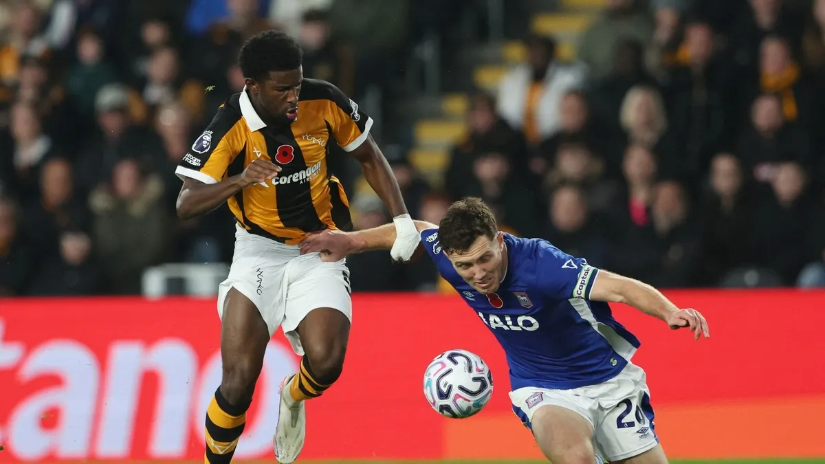 Hull City ile Ipswich Town Premier Lig'de 2-2 Berabere Kaldı